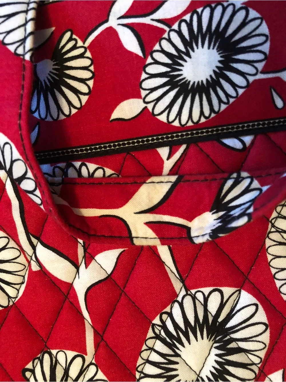 💎 Vera Bradley Deco Daisy Tech Organizer Retired Quilted Floral